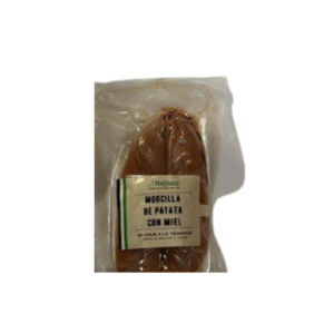 morcilla de patata con miel nejosa