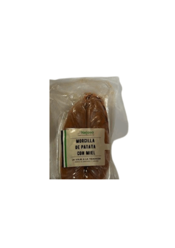 morcilla de patata con miel nejosa