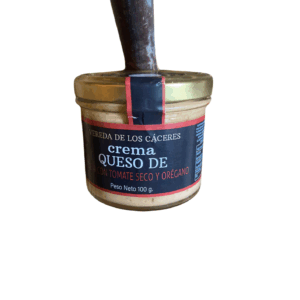 Crema de queso con tomate seco y orégano - Vereda de los Cáceres