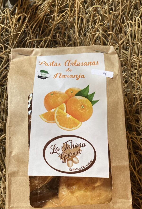 Pastas artesanas de Naranja