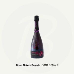 viÑa romale – cava viñedos de almendralejo brut nature rosado (0.750)