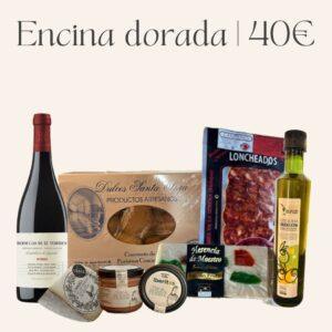 cesta dorada 40€